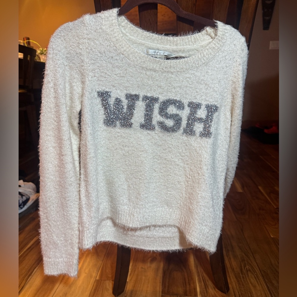 LC Lauren Conrad | Ivory “Wish” Sweater